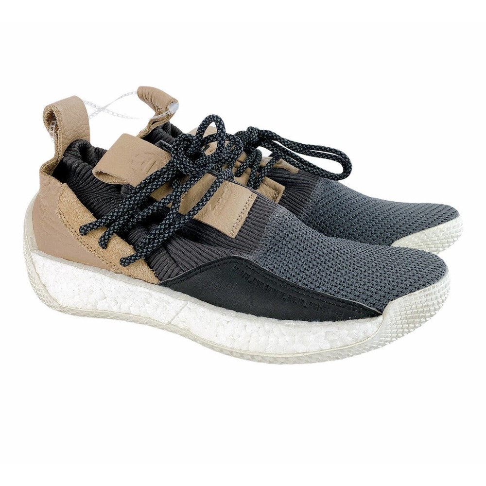 Adidas James Harden Basketball Gray Leather 8.5